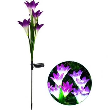 Solar Garden Lily Light