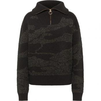 Schwarzer MUSTANG Strickpullover für Frauen – XL