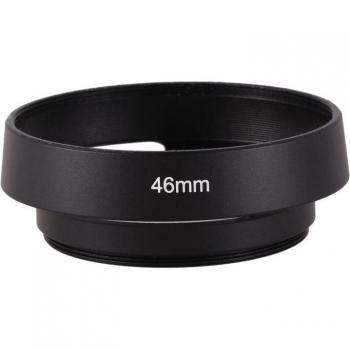 Parasol Metal Negro 46mm para Lentes 25mm F1.4, 35mm F1.6 y 50mm F1.8
