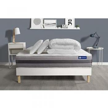 Materasso Actiflex Relax 200x200 cm con Molle Insacchettate e Memory Foam