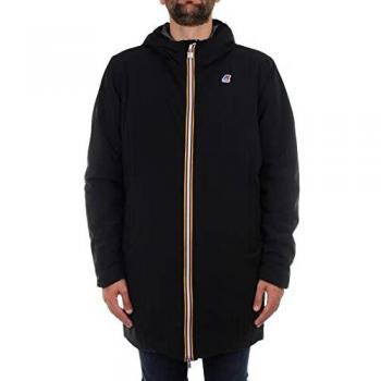 K-Way Giubbotto Lungo Uomo Nero S