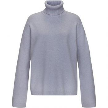 Elbsand Damen Sweater in Rauchblau Meliert, Gr. 36/38