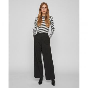 Pantaloni Vila Varone Neri Taglia 40