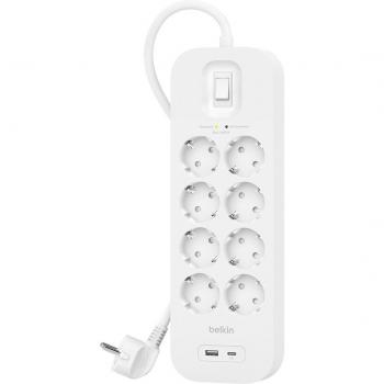 Belkin Surge 8Ot 900J 18W USB A + C