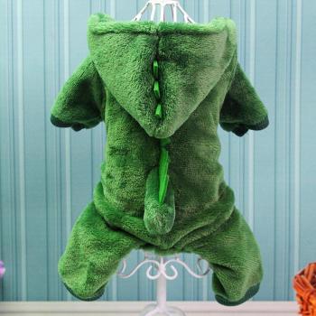 Costume Hiver Dino pour Petits Animaux
