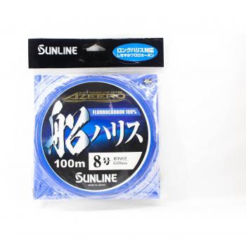 Sunline Fluorocarbon 100m Azeero Boot Harris 30lb #8 (9635)