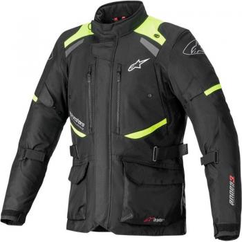 Chaqueta de Moto Alpinestars Andes V3 Drystar® Negro-Amarillo Fluo