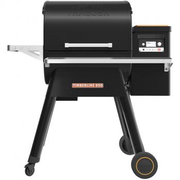 Barbecue a pellet Traeger Timberline 850 con copertura resistente e 18 kg di pellets inclusi