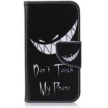 Funda de cuero PU con diseño Graffiti para Samsung Galaxy J1 Ace J110