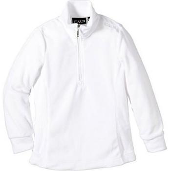 CMP Mädchen Fleece Rollkragenpullover, Bianco, 164