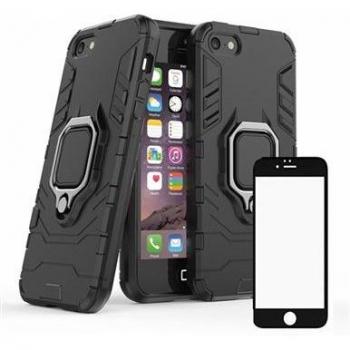 Kit Vidrio Templado 5D y Funda Defensa Militar 3x1