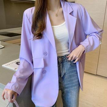 Blazer Ample Double Coréen Femme