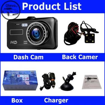 Olevo 4-Inch IPS Touch Screen Car DVR