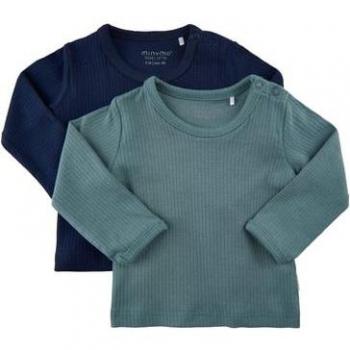 Maglia a maniche lunghe 2 pz Minymo Blu Goblin