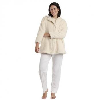 Admas para mujer. 57542-0-000002 Bata Manga Larga Calentita Comfort Home beige (XL)