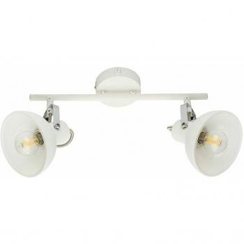 Spot de Plafond Verre Blanc 35 cm