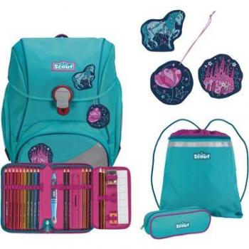 Scout Alpha - Schulranzen Set 4 tlg. Dreamworld