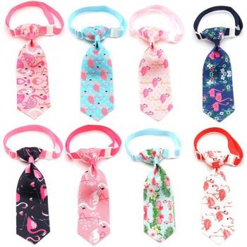 Nœud papillon flamant rose fait à la main pour chien - Accessoires de toilettage pour petits chiens