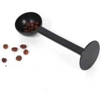 Espresso 2 en 1: Cuchara de Apisonamiento 10g con Soporte de Plástico