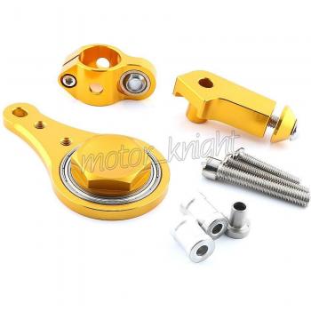 Kawasaki ZX636 ZX 6R Steering Damper with Reversed Control Bracket