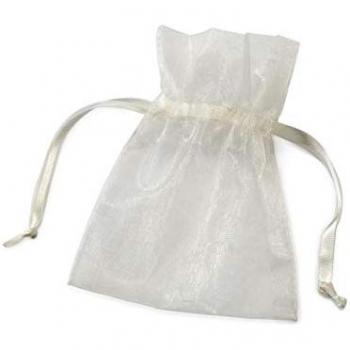 Bolsas marfil cristal 10x12.5 cm - 20 unidades