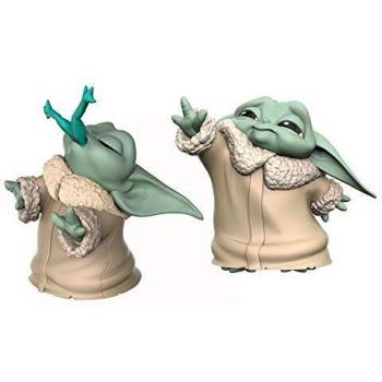 Star Wars The Bounty Collection The Child Collectible Toys Baby Yoda Froggy Snack, Force Moment Figure 2-Pack