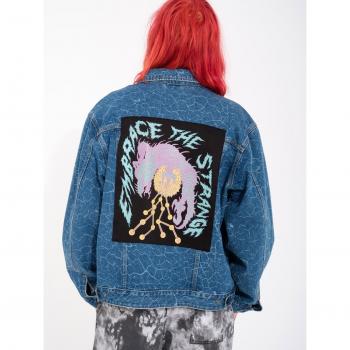 Volcom Fa Tetsunori Jeansjacke Herren Lazer Blau