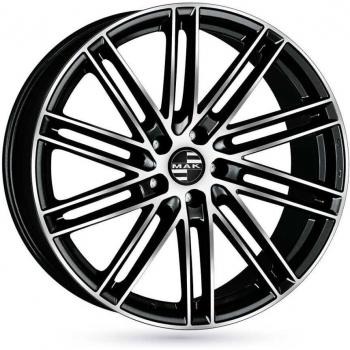 Llanta Mak Leipzig‑D 22×10.5 ET18 5x112 Buje 66,45 Gun Metallic MI