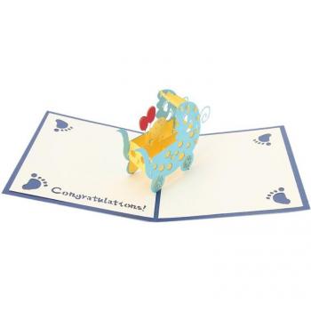Postcard 3D CumpleBebé