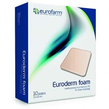 Euroderm Foam 10x10cm Eurofarm 10 Medicazioni