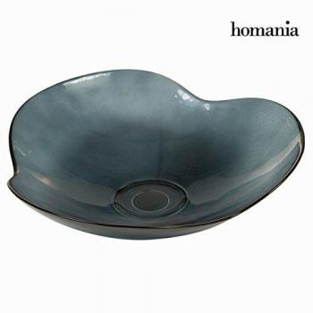 Centrotavola grigio ondulato - Collezione Crystal Colours Kitchen di Homania