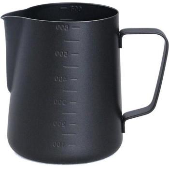 Schwarz beschichteter Milchkrug 600ml