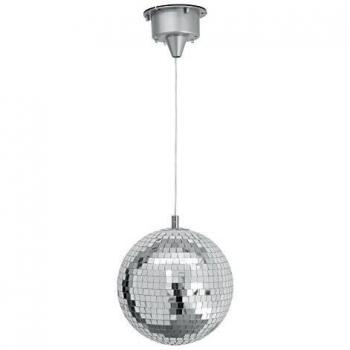 Espejo LED 20 cm giratorio con motor