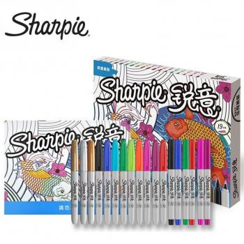 Marcadores Aquáticos Sharpie 18 Unidades: Colores Anime y Grafiti