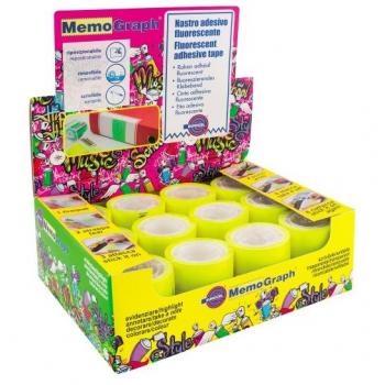 Memograph Rotolo 50mm x 10m Colore Giallo