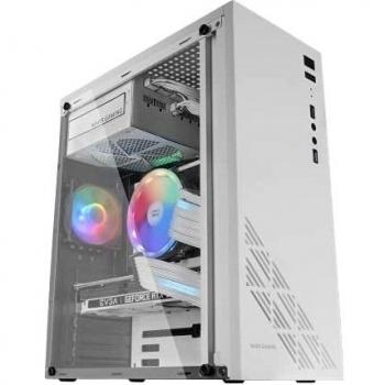Caja Gaming Semitorre Mars Gaming MC100/ Blanca