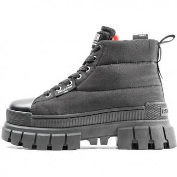 Bottes Palladium Revolt Overcush Black/Black 40