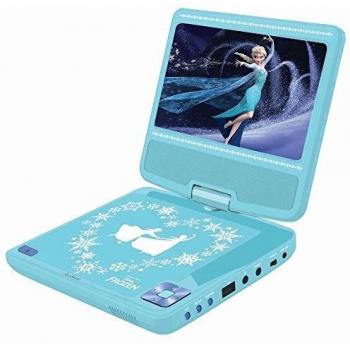 Lexibook DVDP6FZ – Lettore DVD con design Elsa/Anna/Olaf di Frozen