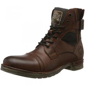 Bugatti F94344, Botas Estilo Motero para Hombre, Marrón (Rotbraun 660rotbraun 660), 40 EU