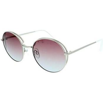 H.I.S Gafas de sol polarizadas panto plata/rosa