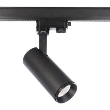 Deko Light Projecteur LED 10W Noir Rail Triphasé