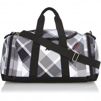 4YOU Sporttasche Igrec Sportbag M 25 Liter Mehrfarbig (Big Check)