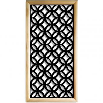 Moduli Eclectic in Legno e PVC – Colore Nero – Dimensioni 47x94 cm