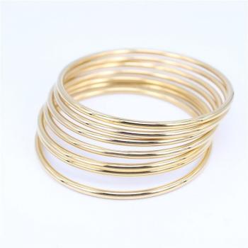 MGUB Women's 7pcs Stainless Steel Bracelet Set