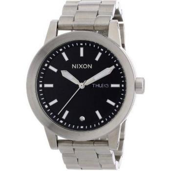 The Spur Black Herrenuhr – Nixon Edelstahl Quarz analog