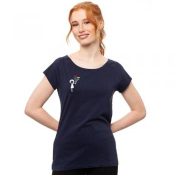 Be nice! Cap Sleeve Mitternacht