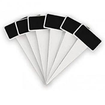 Petites ardoises noires à piquer 6 pièces