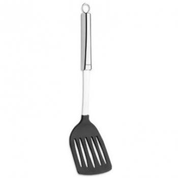 Paletta Cucina Acciaio Cromo Nero 84x34