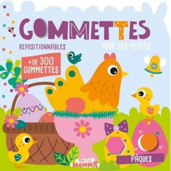 Mon P'tit Hemma - Gommettes pour les petits - Pâques: + de 300 gommettes