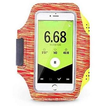 Fascia da braccio porta smartphone 4.7-6.5 inch Orange Universal Accessories Bandana with Pocket for Phones